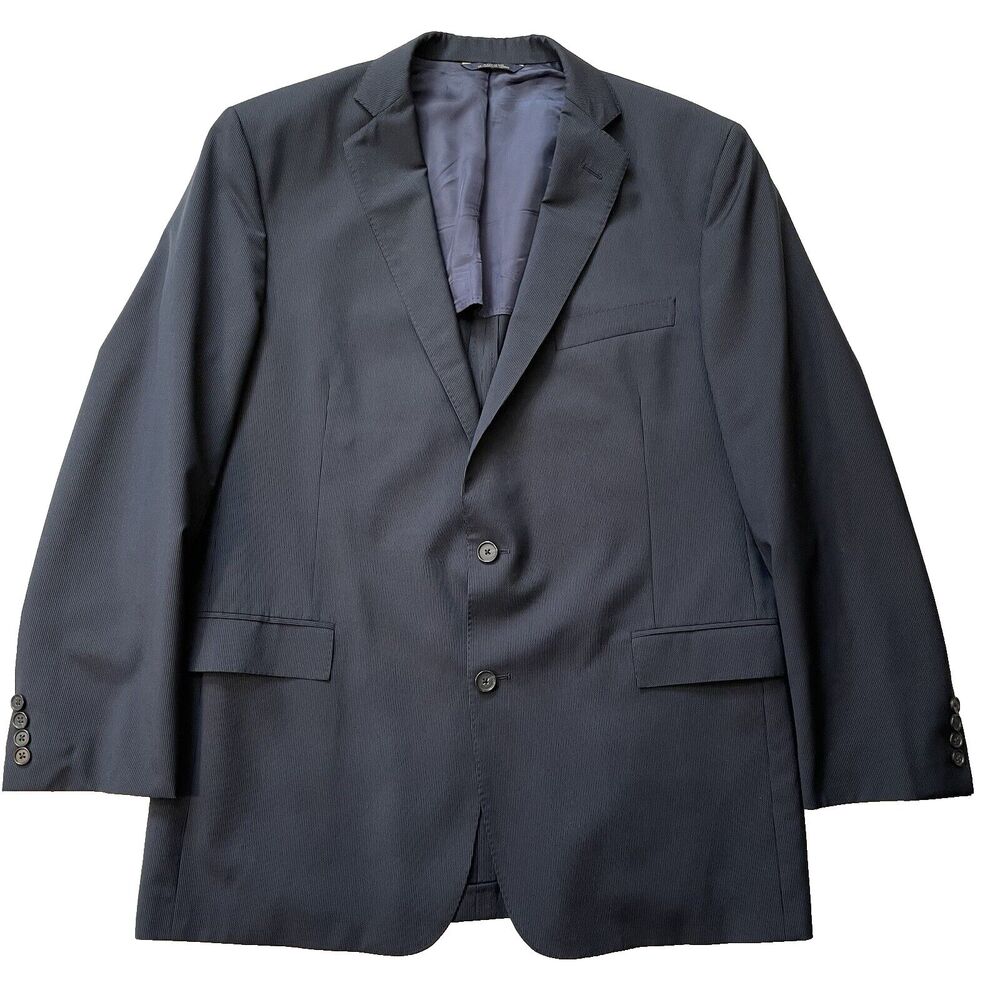 Brooks Brothers Regent 1818 Vitale Barberis Canonico Blazer 44L Navy Italy Wool